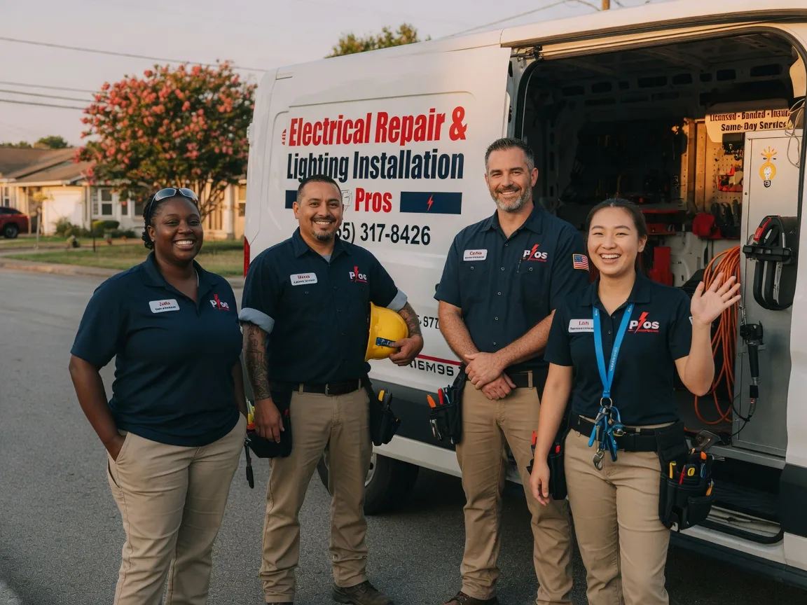 Licensed Electrician company in Edna, TX